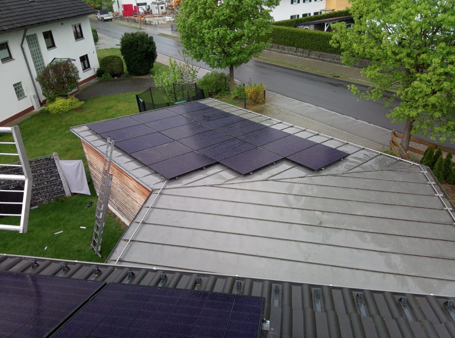 PV-Anlage auf dem Dach